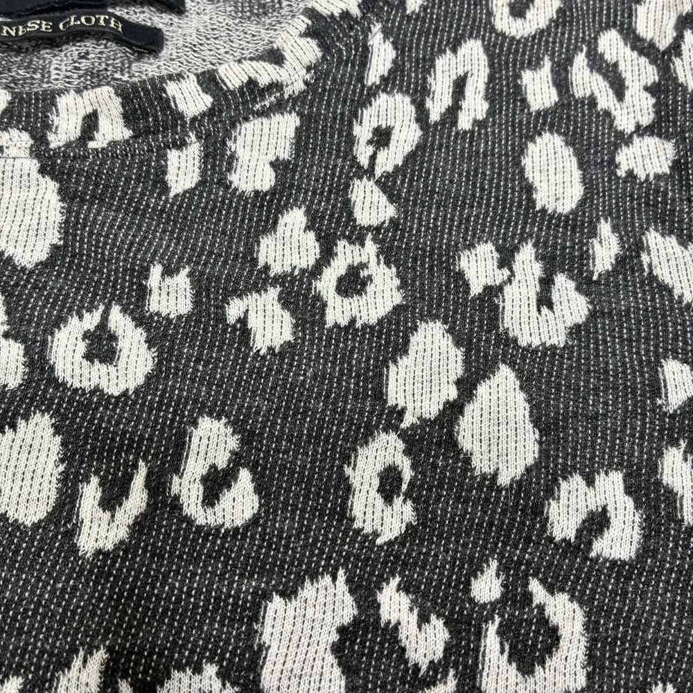 Allsaints Women Animal‎ Print Sweater Long Sleeve Size 4 Crewneck Casual Office